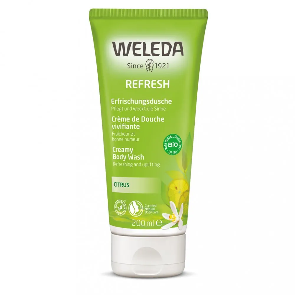 WELEDA REFRESH Citrusový sprchový krém 200ml