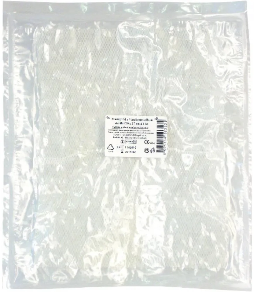 Krytí sterilní-mastný tyl 20x27cm/1ks Steriwund