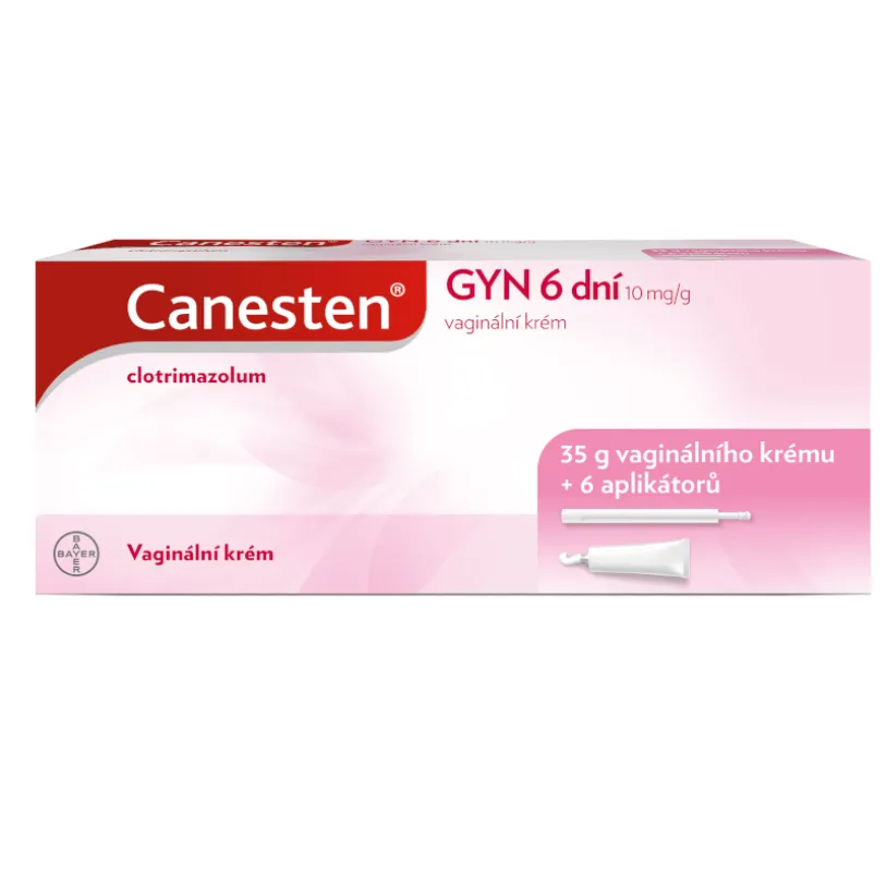 Canesten Gyn 6 dní 0.01g/g vag.crm 35g+apl