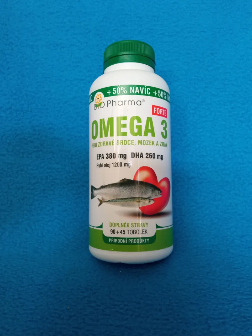 Omega 3 Forte 1200mg tob.90+45 Bio-Pharma