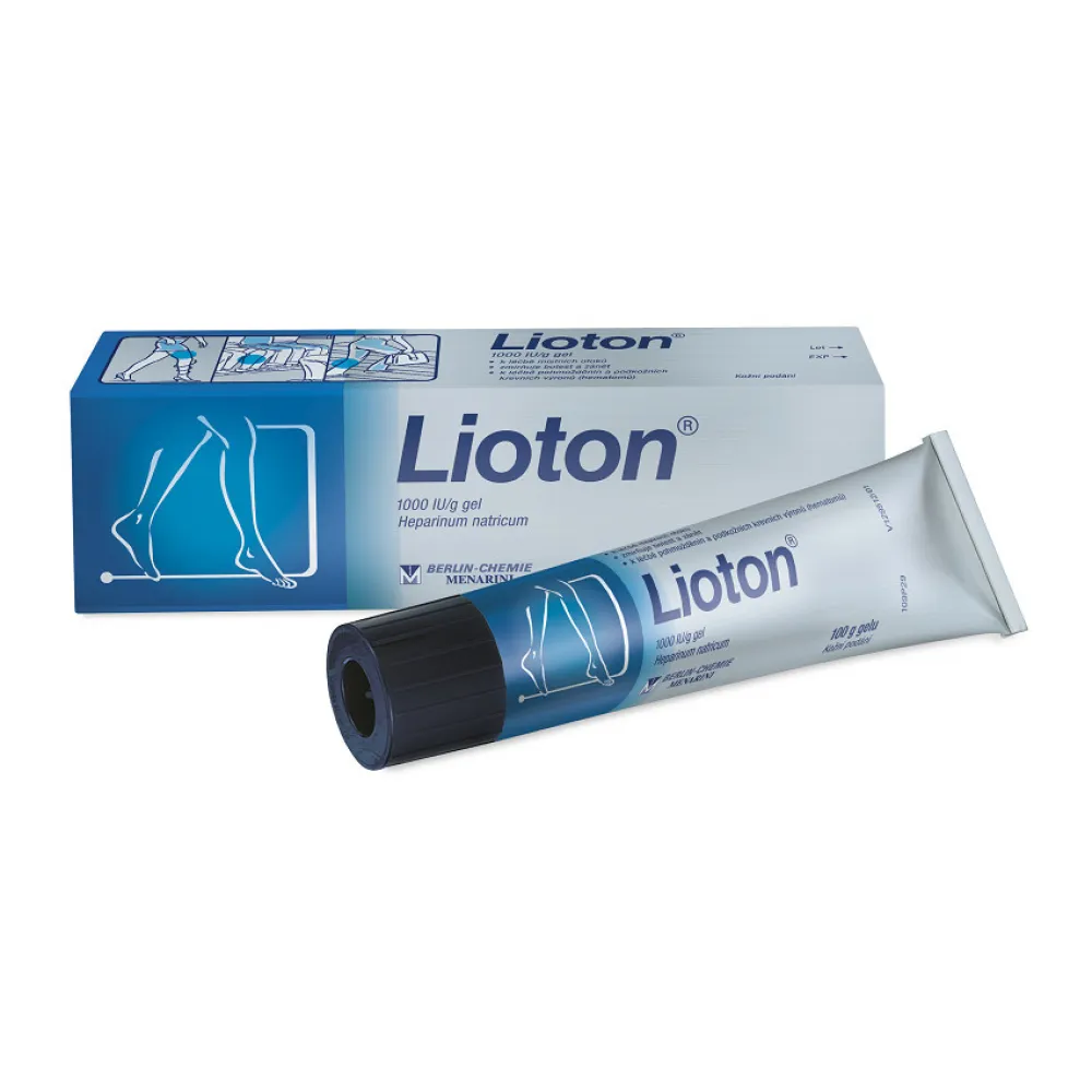 Lioton 1000IU/g gel 100g