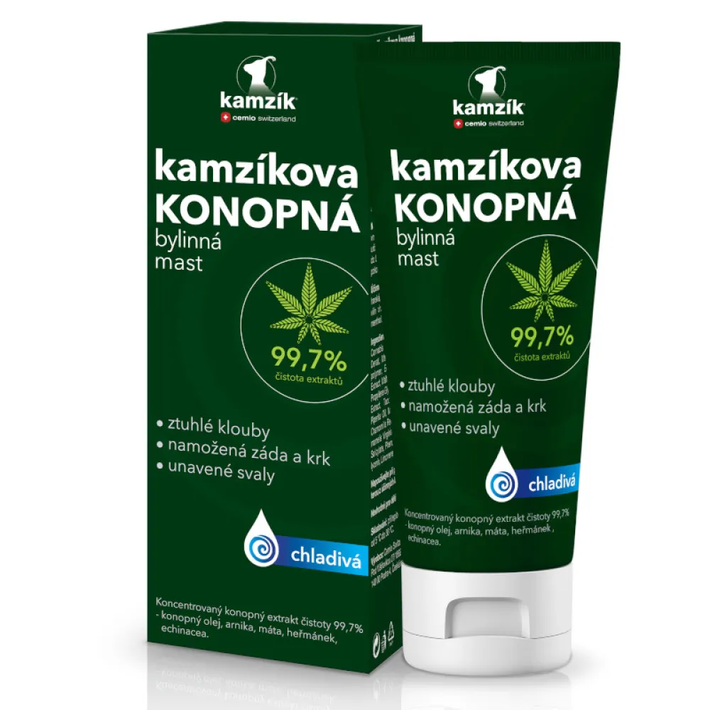 Cemio Kamzíkova konop.mast chlad.200ml NEW ČR/SK