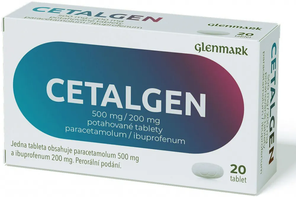 Cetalgen 500mg/200mg tbl.flm.20 II