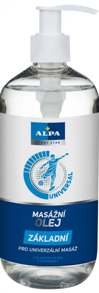 Alpa SportStar masážní olej základní 500ml