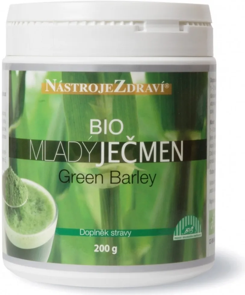 Nástroje Zdraví Mladý ječmen BIO 200g