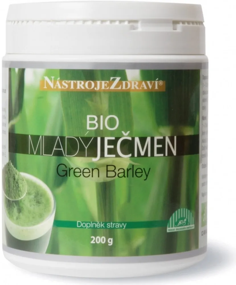 Nástroje Zdraví Mladý ječmen BIO 200g