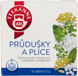 TEEKANNE Průdušky a plíce bylinný čaj 10x2g