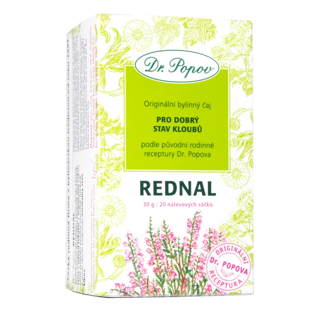 Dr.Popov Čaj Rednal 20x1.5g