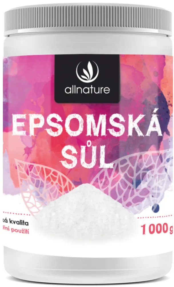 Allnature Epsomská sůl 1000g