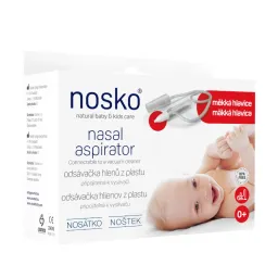 Nosátko odsávačka nos.hlenů plast měkká hlavice