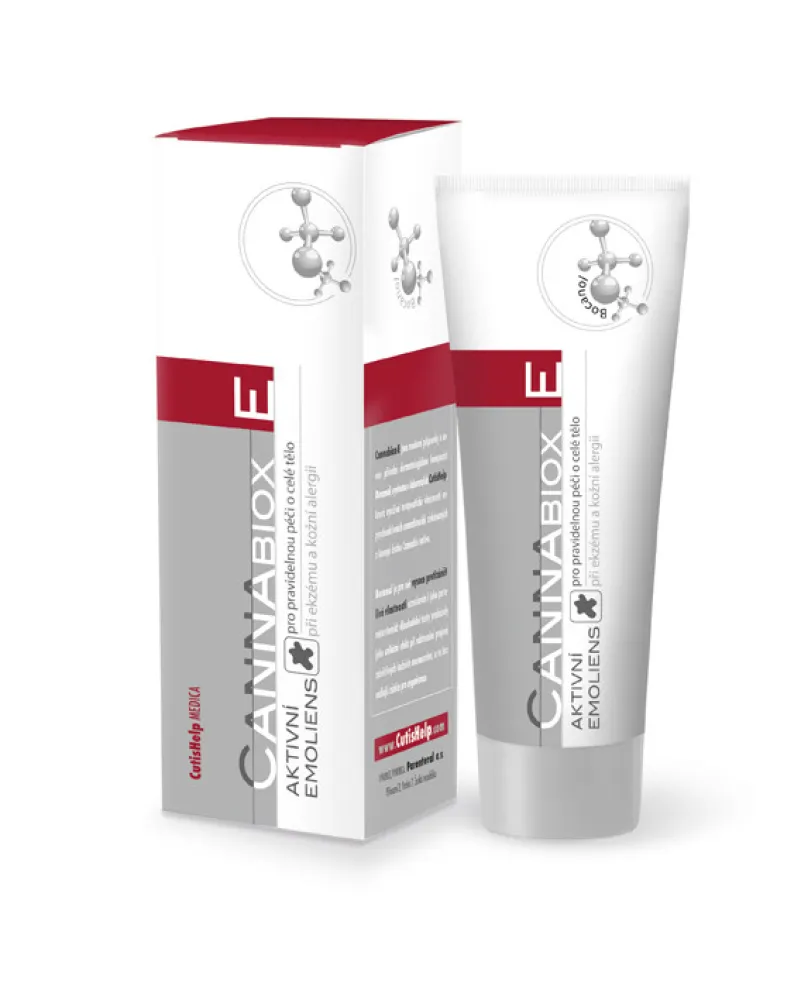 CutisHelp CANNABIOX E aktivní emoliens 200ml