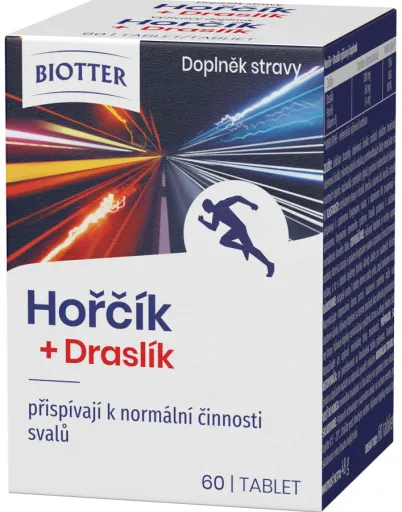 Biotter Hořčík + Draslík tbl.60