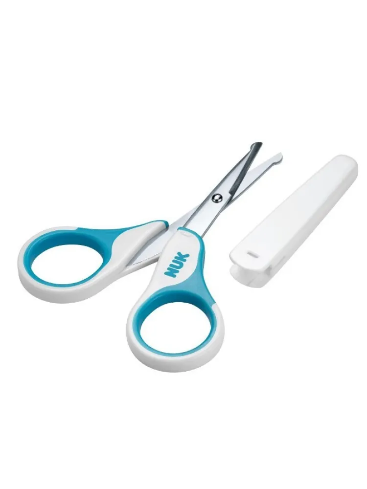 NUK nůžky dětské zdravotní s krytem 256.257