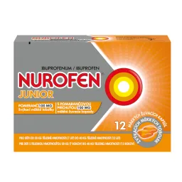 Nurofen Junior Pomeranč 100mg cps.mdm.12