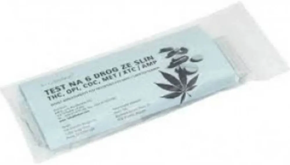 Test na 6 drog ze slin