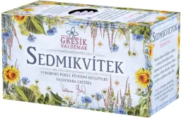 Grešík Sedmikvítek čaj 20x1g