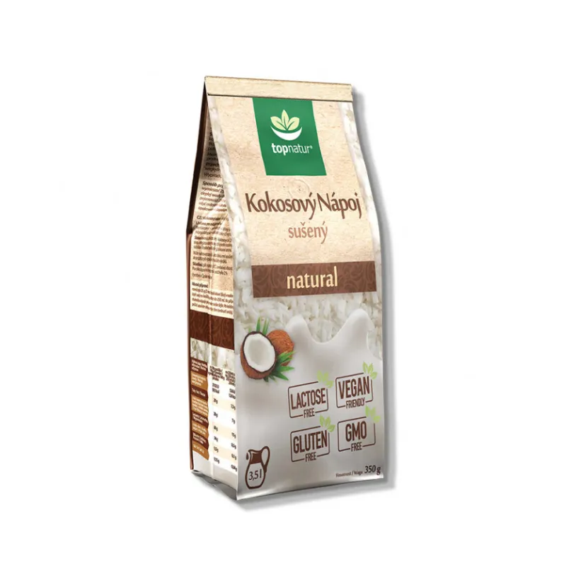 Kokosový nápoj sušený 350g TOPNATUR