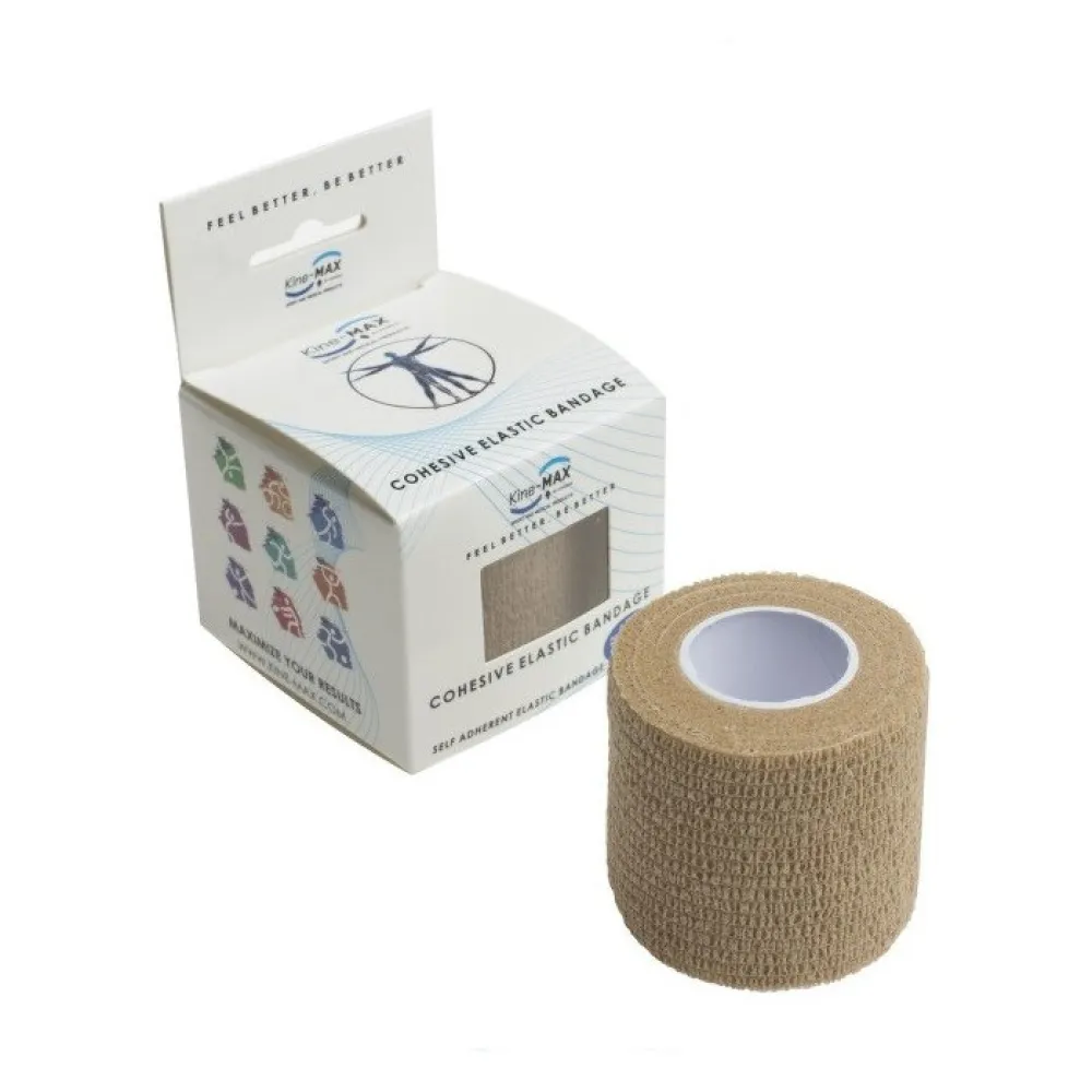Kine-MAX Cohesive elast.samofix. 5cmx4.5m tělové