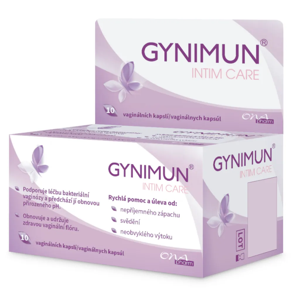 GYNIMUN intim care vaginální kapsle 10ks