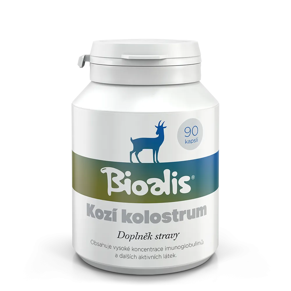 BIOALIS kozí kolostrum cps.90