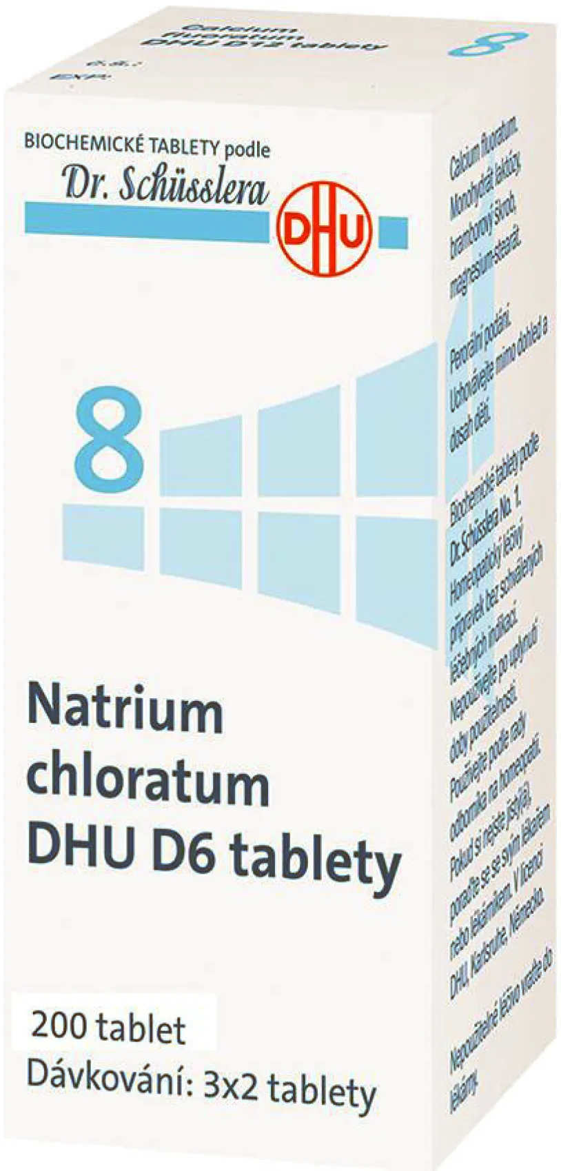 Natrium chloratum DHU D5-D30 tbl.nob.200