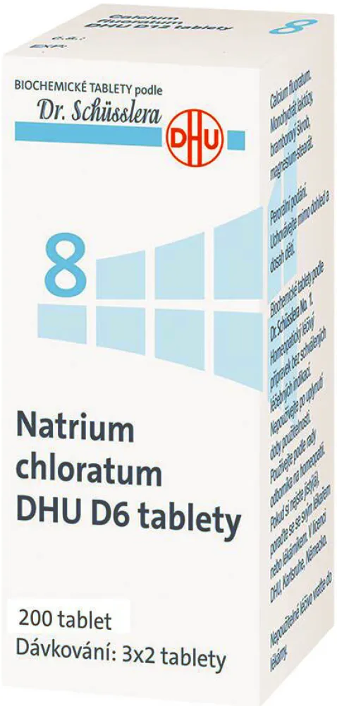 Natrium chloratum DHU D5-D30 tbl.nob.200