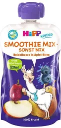 HiPP Smoothie jablko-hruška-borůvky BIO 120ml