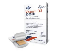IBSA Vit.D3 2000IU 30 filmů rozpustných ústech