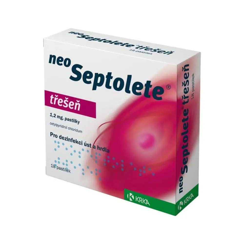Neoseptolete třešeň 1.2mg pas.18