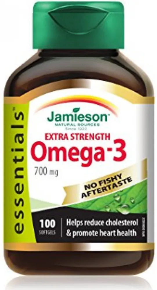 JAMIESON Omega-3 EXTRA 700mg cps.100