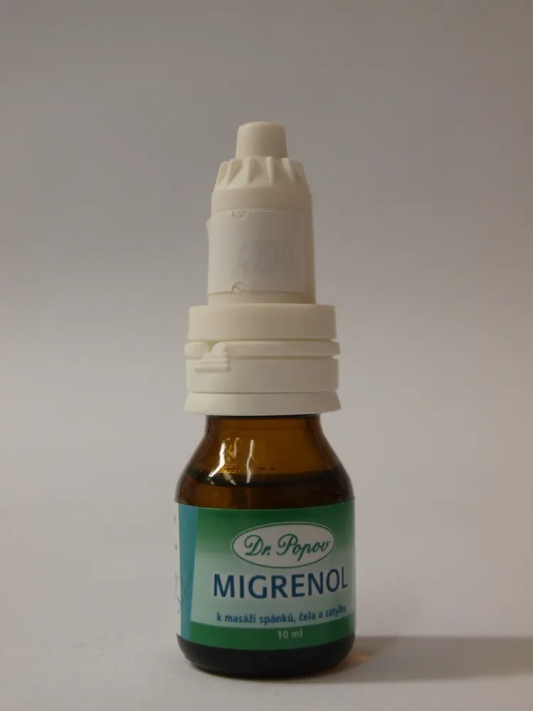 Dr.Popov Migrenol masážní olej 10ml