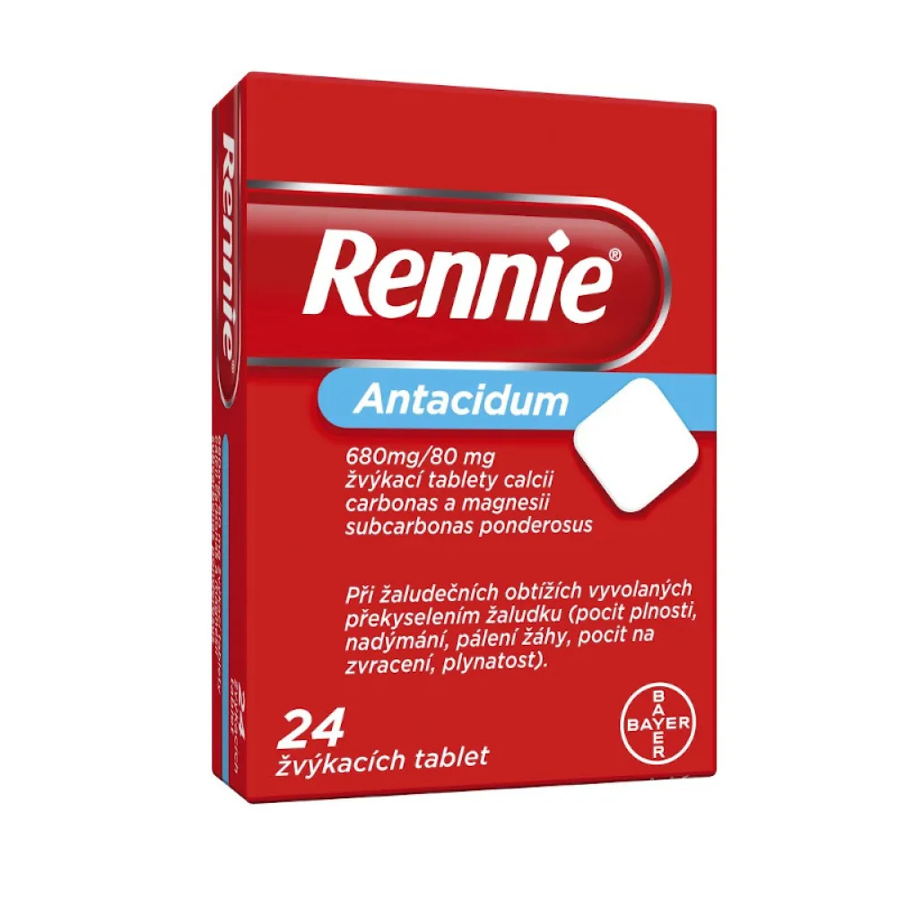 Rennie 680mg/80mg tbl.mnd.24