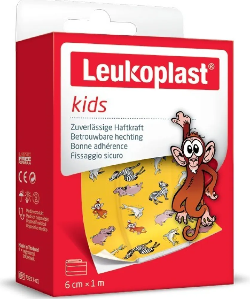 Leukoplast Kids náplast role 6cmx1m