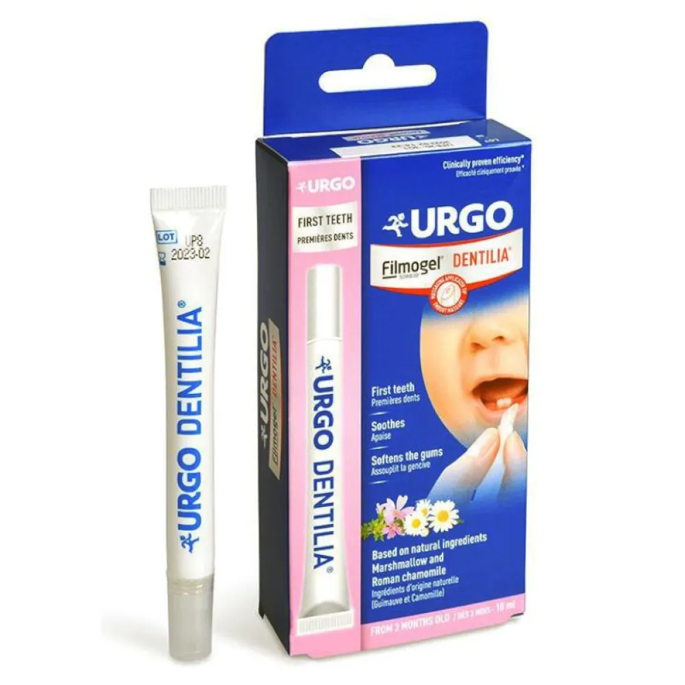 URGO FILMOGEL Dentilia gel na dětské dásně 10ml