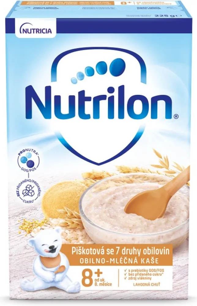 Nutrilon Obil.-ml.kaše pišk.7druhů obilin 225g 8m+