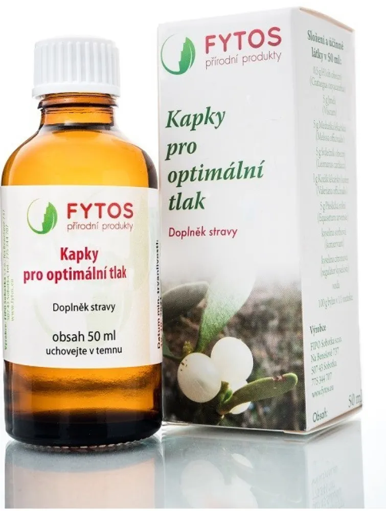 FYTOS Kapky pro optimální tlak 50ml