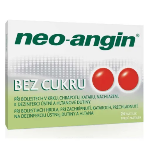 Neo-angin bez cukru 1.2mg/0.6mg/5.72mg pas.24