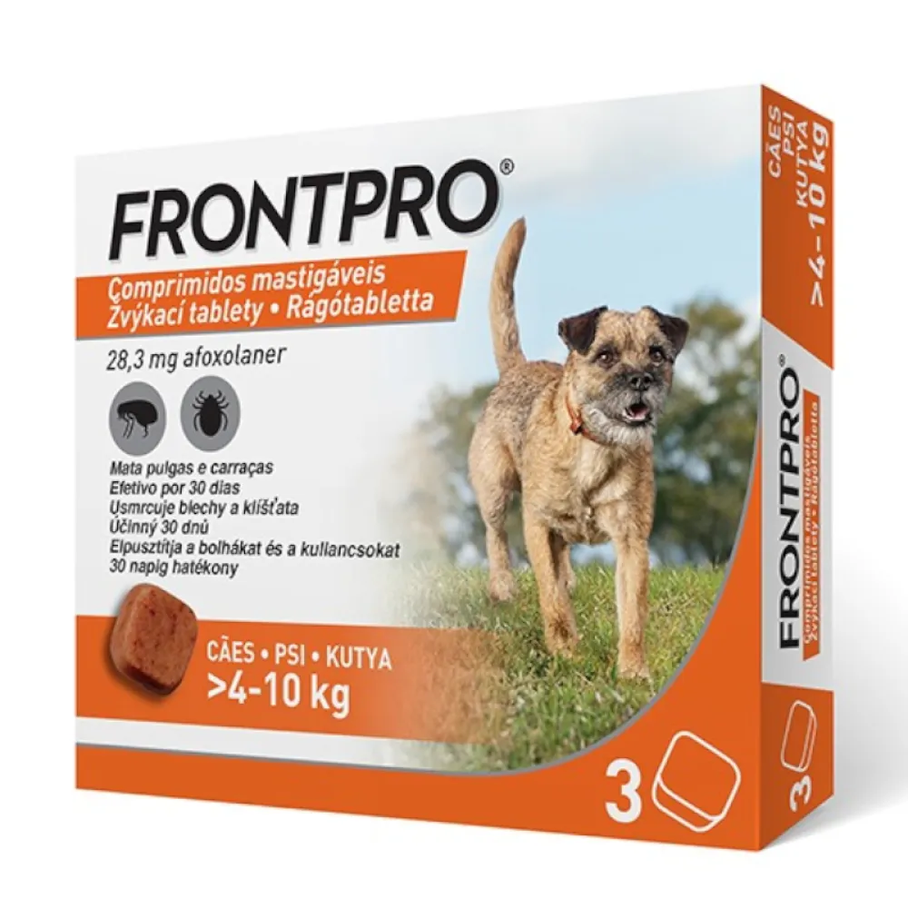 Frontpro 28.3mg 4-10kg žvýkací tbl.3