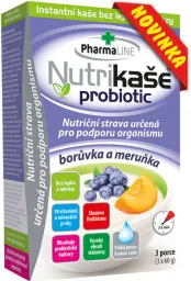 Nutrikaše probiotic meruňka a borůvka 3x60g