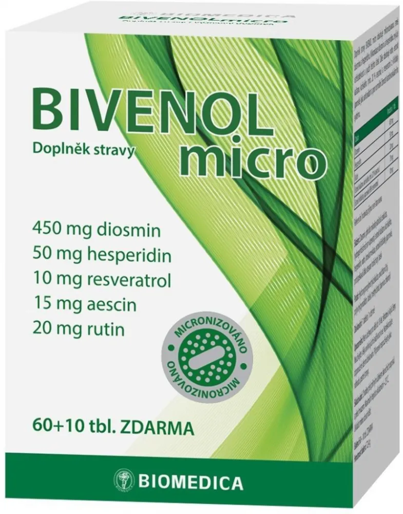 Bivenol micro tbl.60+10 zdarma