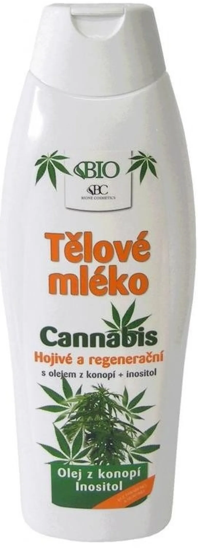 BIO BIONE Cannabis tělové mléko 505ml