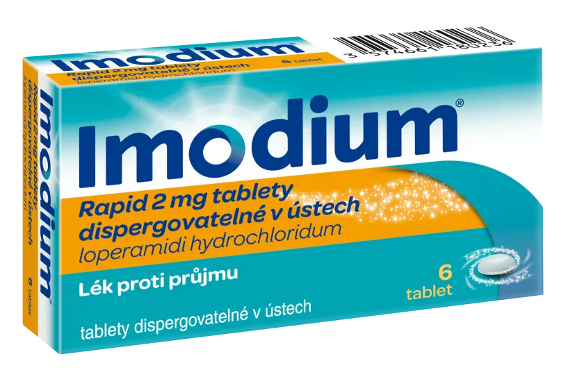 Imodium Rapid 2mg tablety disperg. v ústech 6