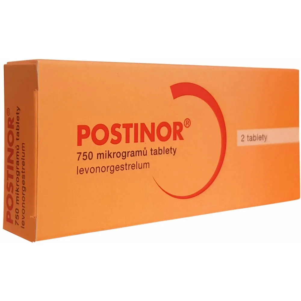 Postinor 0.75mg tbl.nob.2