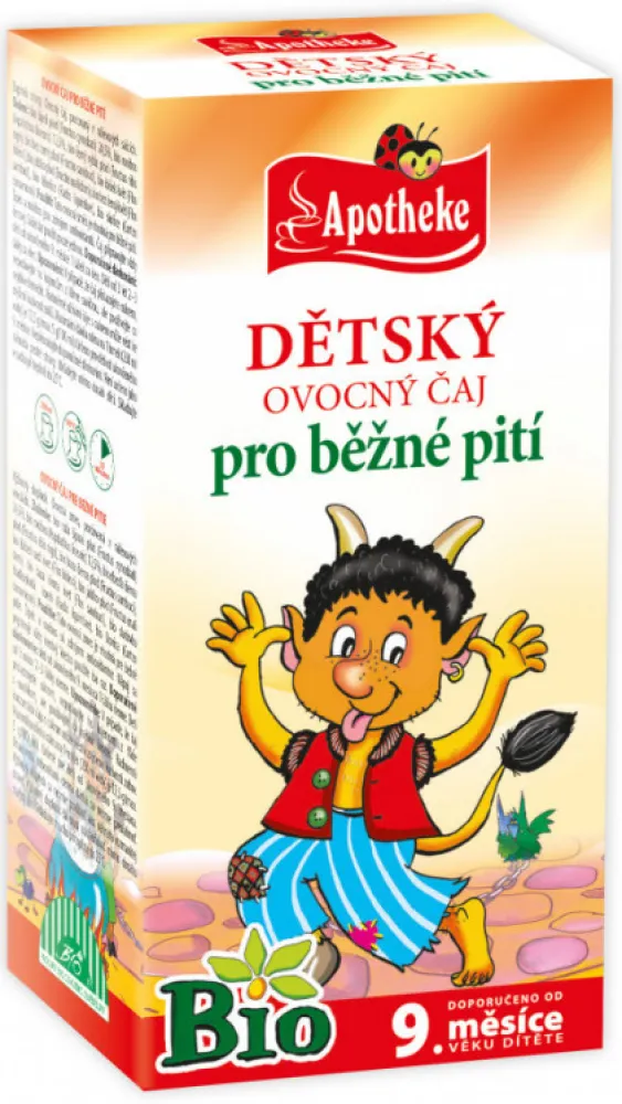 Apotheke Dětský ovocný čaj běžné pití BIO 20x2g