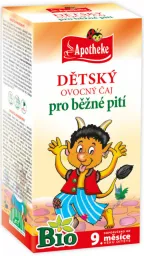 Apotheke Dětský ovocný čaj běžné pití BIO 20x2g