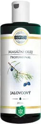 TOPVET PROFESSIONAL Jalovcový masážní olej 200ml