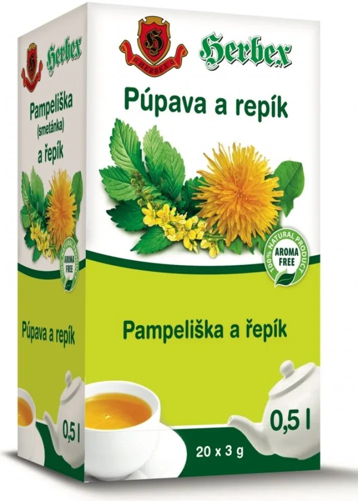 HERBEX Pampeliška a řepík n.s.20x3g