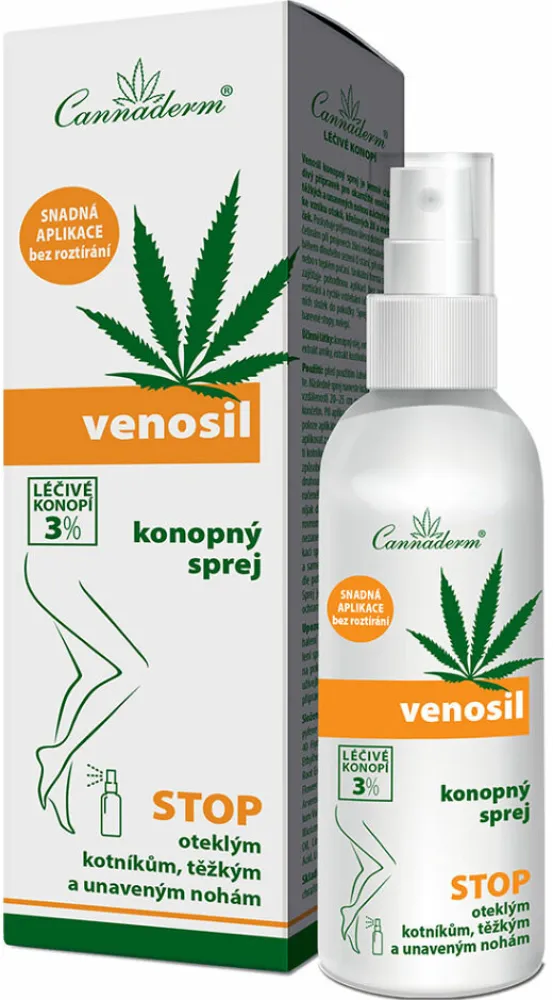 Cannaderm Venosil konopný sprej 150ml