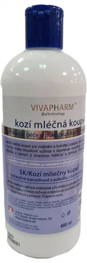 VIVAPHARM kozí mléčná koupel 400ml