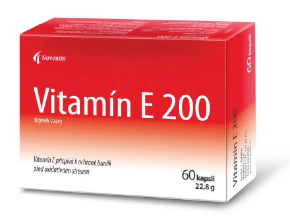 Vitamín E 200 cps.60